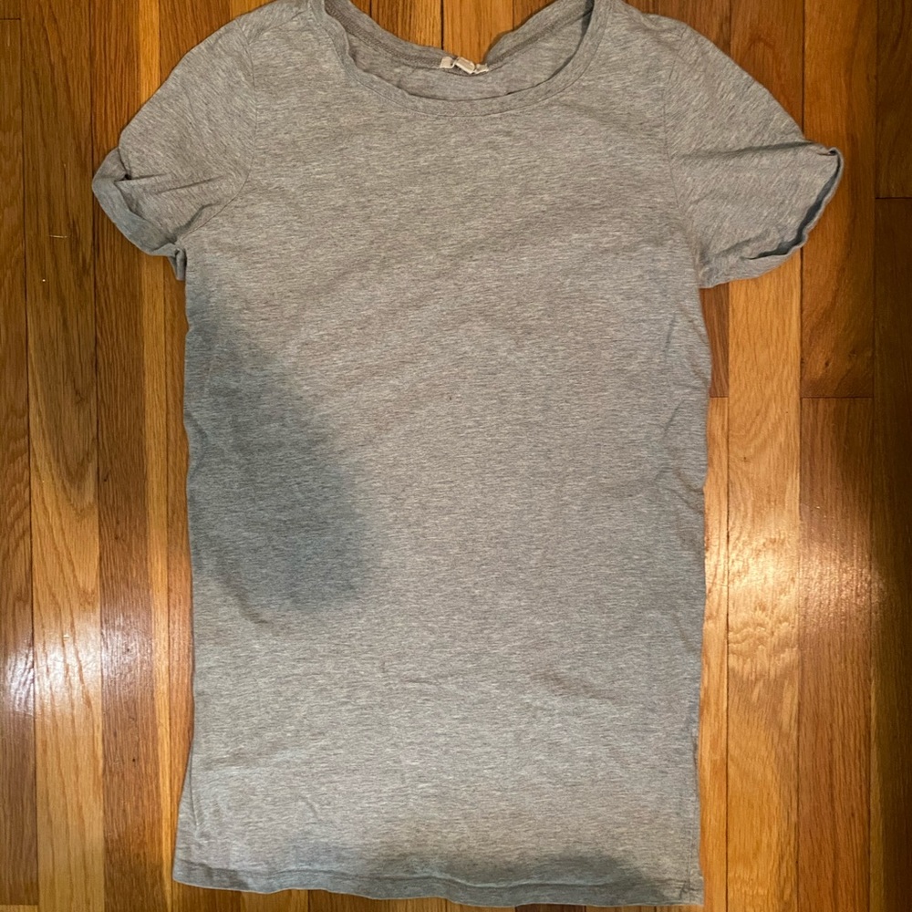 Gray T-Shirt Dress